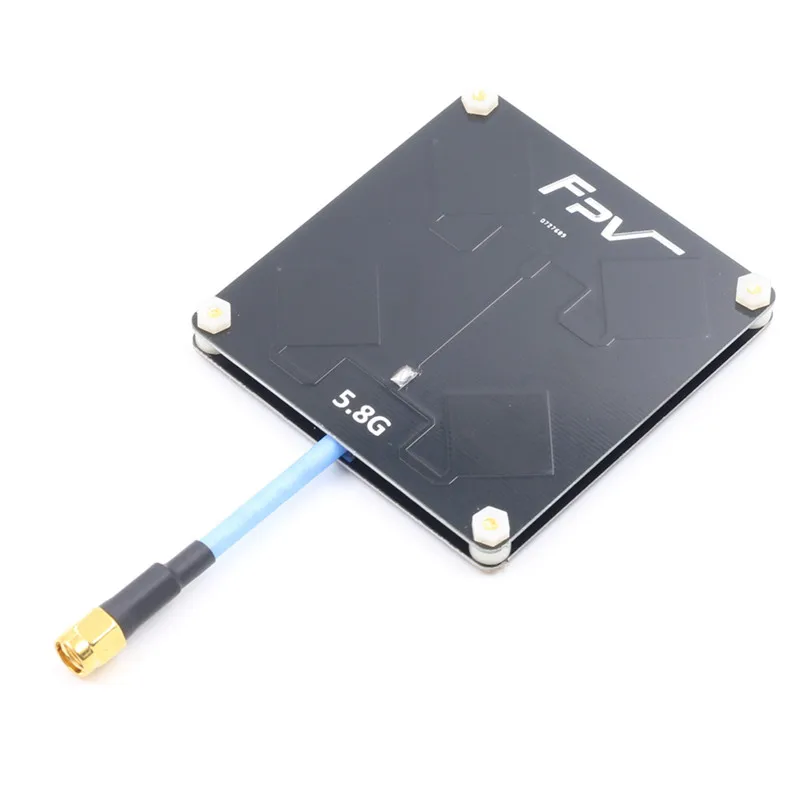 Lantian 5,8G 15dBi с высоким коэффициентом усиления RX плоская антенна панель пластина SMA RP-SMA плоская антенна для мини DIY через FPV гоночный Квадрокоптер