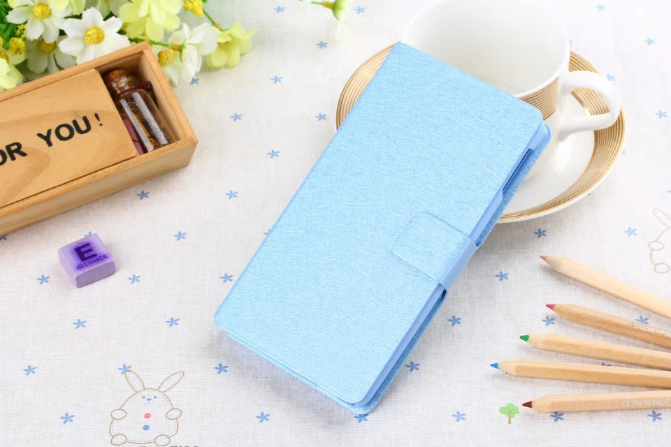 Роскошный чехол-книжка из искусственной кожи для BQ vsmart Active 1 Plus, чехол-кошелек для BQ vsmart JOY 1 Plus, чехол для телефона, чехол - Цвет: Blue
