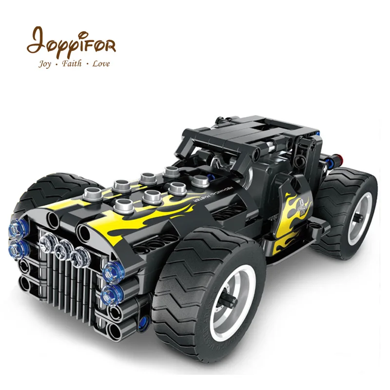 Joyifor High Technic Warrior внедорожник гонщик Автомобиль Мотоцикл строительные блоки 3D