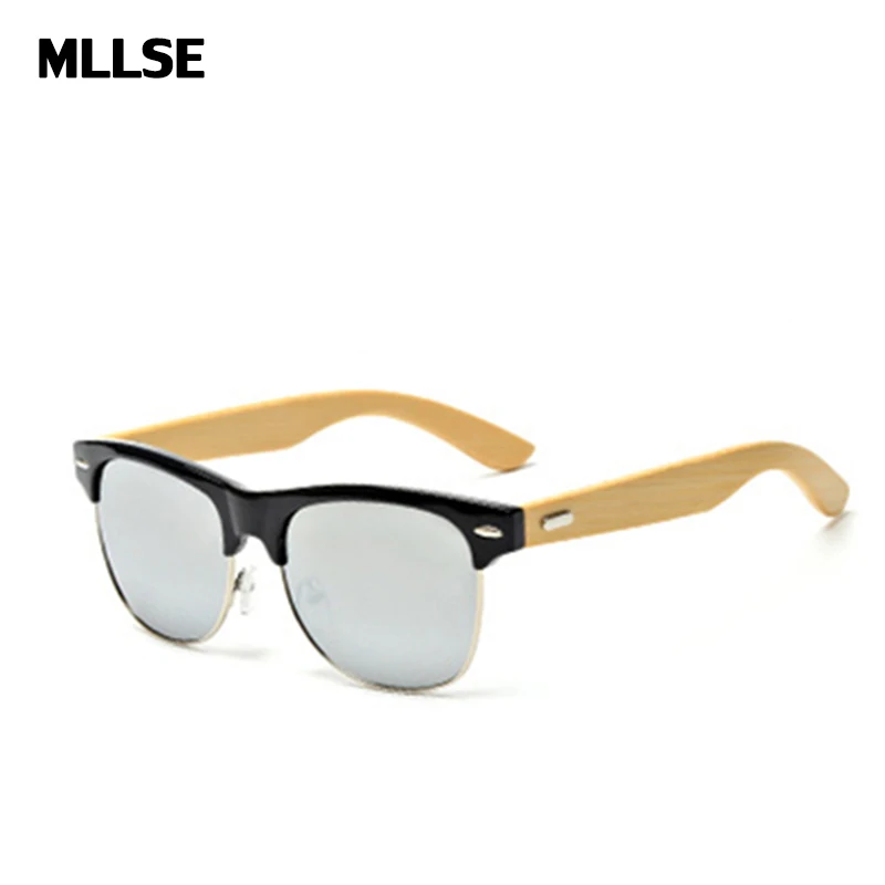 2017 бамбук Солнцезащитные очки для женщин Для Брендовая Дизайнерская обувь