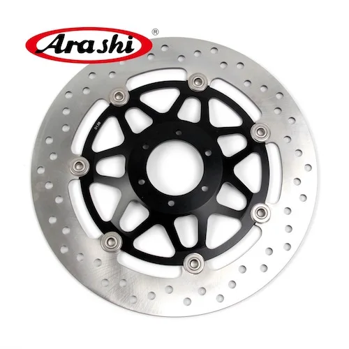 ROUND BLACK Араши для HONDA CBR400F 1985-1987 ЧПУ передние тормозные диски ротора диск CBR-F CBR 400 F CBR400 400F 1985 1986 1987 RS125GP RS125R - Цвет: ROUND BLACK