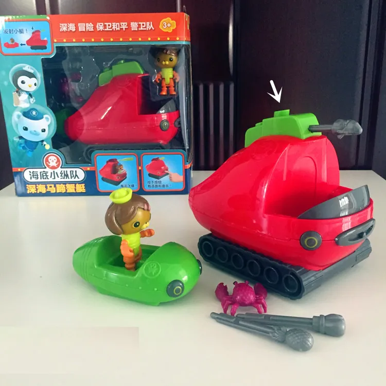 Octonauts стрельба транспортных средств спасательная лодка корабль игрушки и