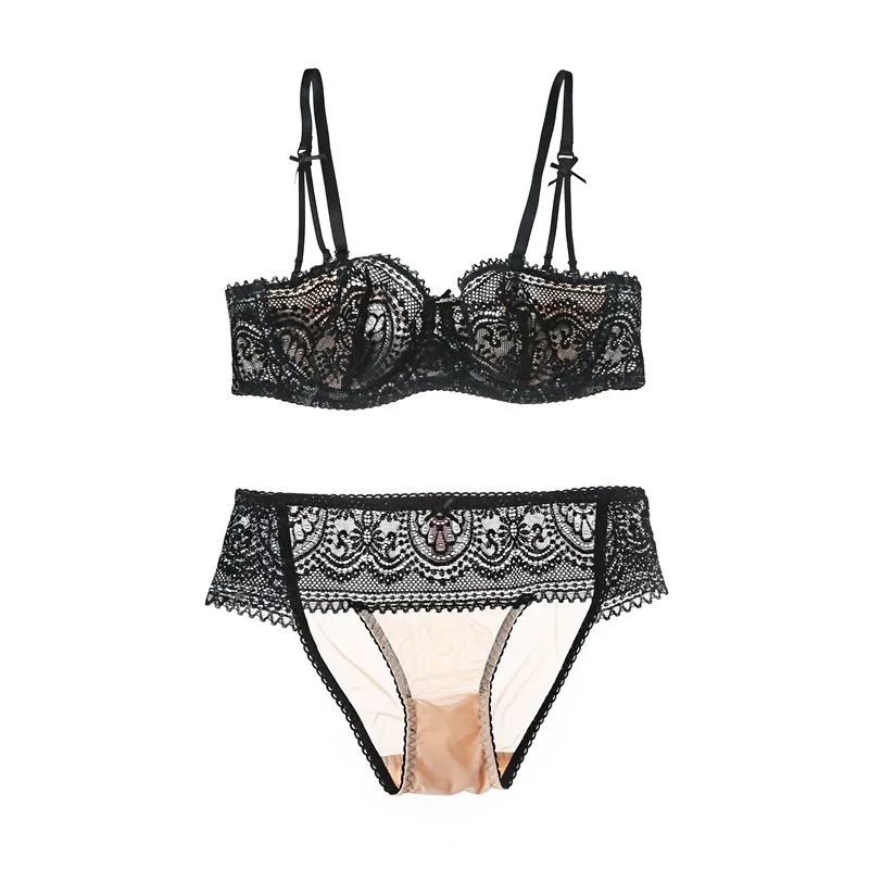 Милый женский кружевной бюстгальтер Mary сексуальный ультратонкий и короткие