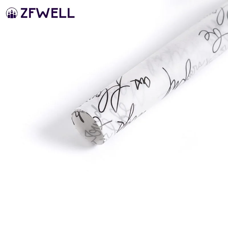 Zfwell 5pz Водонепроницаемый трафарет, в полоску, с клетчатым узором, надписями и печать оберточной бумаги подарок на день рождения, свадьбу в цветочек комплект для рукоделия supplies8