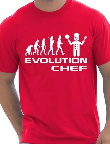 

Evolution Of A Chef Cooking Funny Mens T-Shirt Gift More Size and Colors-A343