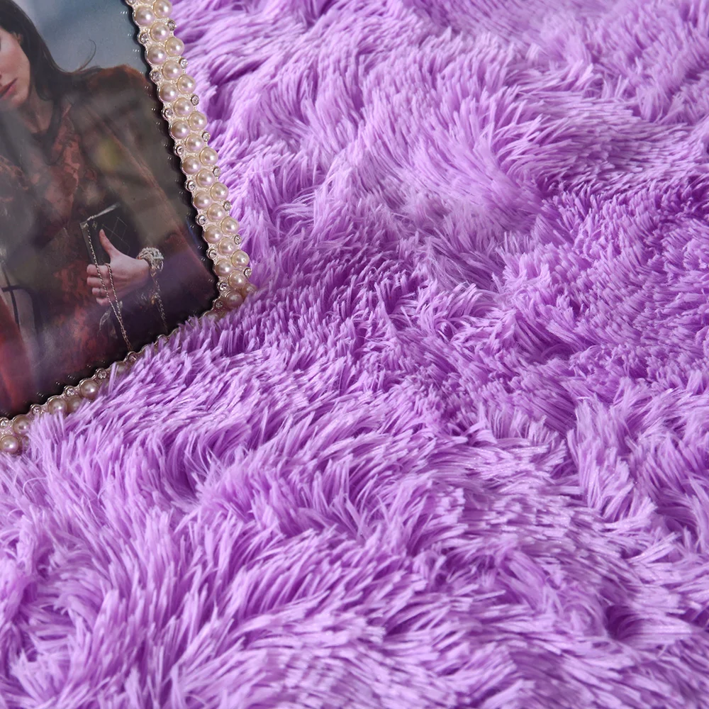 Ворсистый современный коврик для ванной комнаты нескользящий 40*60 см/15 74 *