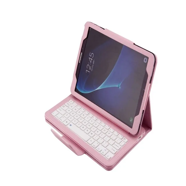 Отсоедините беспроводной чехол для клавиатуры Bluetooth Samsung Galaxy Tab A 8 0 2017 SM T380 T385 с