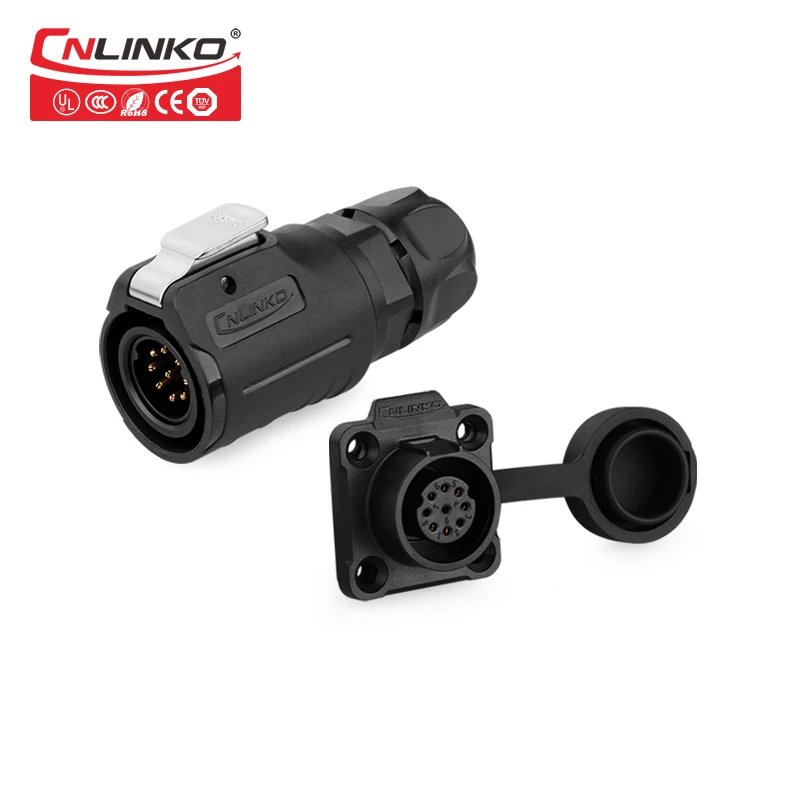 Cnlinko 9 Pin M16 5A авиационный Разъем Светодиодная лента освещение Электрический