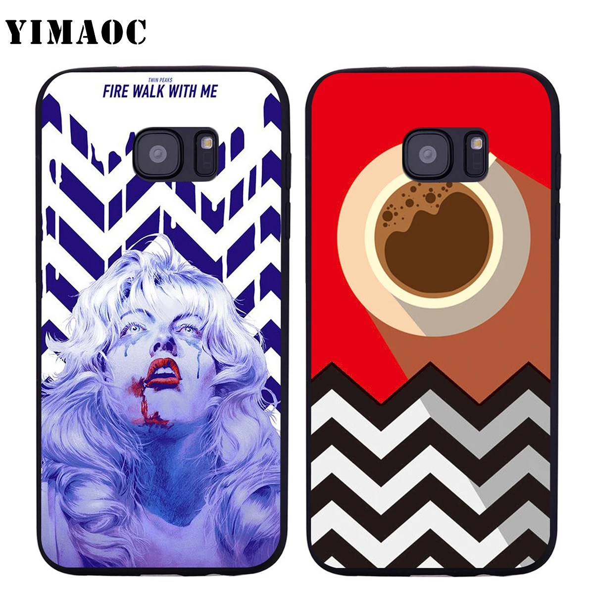 Мягкий силиконовый чехол YIMAOC для Samsung Galaxy S6 S7 Edge S8 S9 Plus A3 A5 A6 Note 8 9 | Мобильные