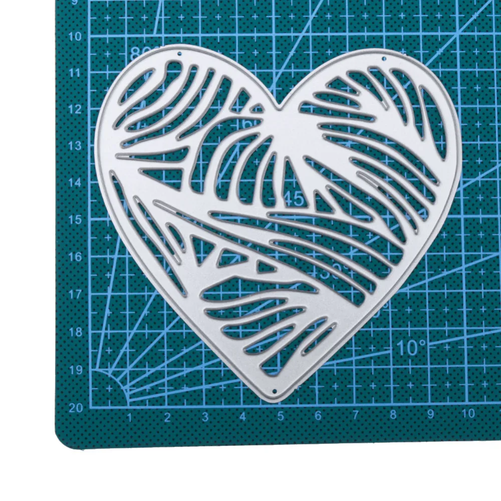 New Heart Metal Cutting Dies Stencil for DIY Scrapbooking Photo Album Embossing Paper Cards Making Decorative Crafts Die Cuts | Дом и сад