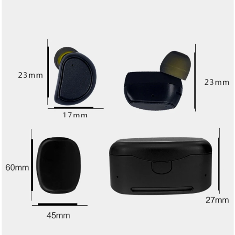 WELTEAYO HV 316T TWS невидимые мини настоящие беспроводные наушники Bluetooth в ухо стерео с