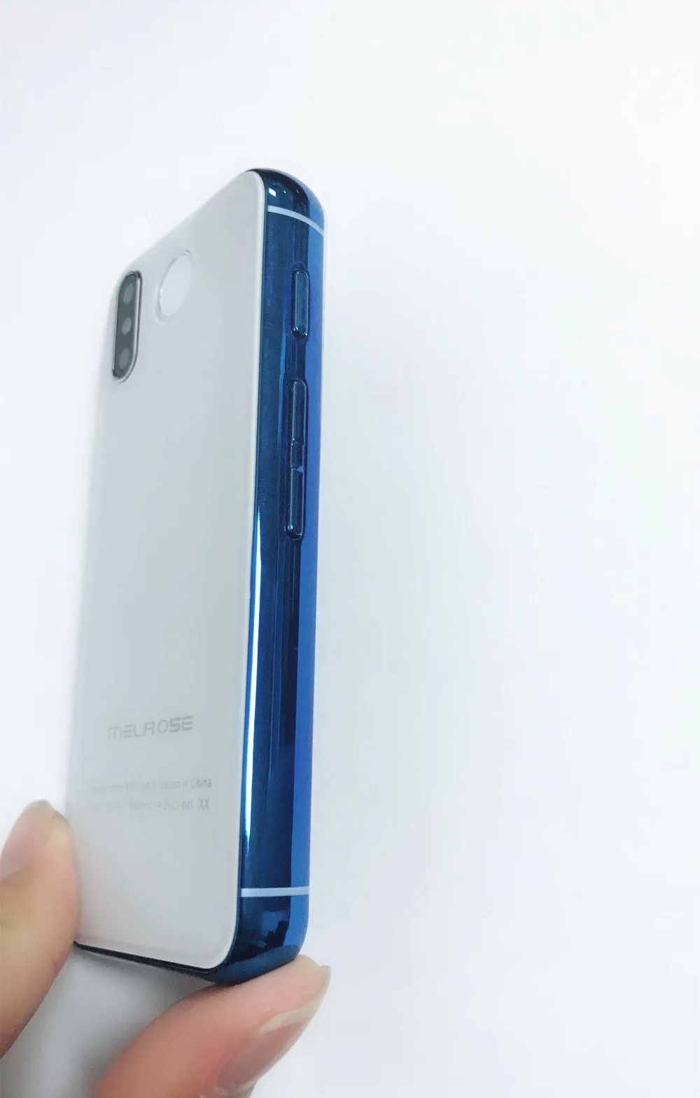 Маленький смартфон Melrose, 3,4 дюйма, маленький экран MT6739V, 1 ГБ, 8 ГБ, Android 8,1, карманный мини-студенческий мобильный телефон с отпечатком пальца