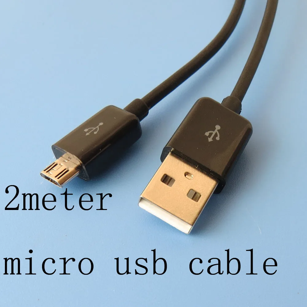 2 метра 6 футов микро usb кабель для зарядки данных android телефонов и планшетов
