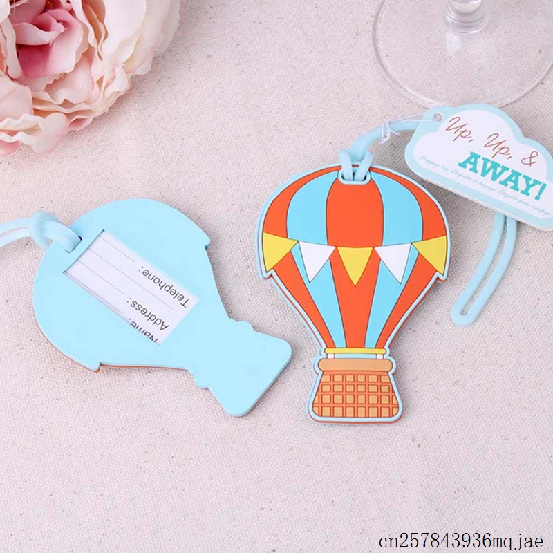 100 шт. ярлыки для багажа на воздушном шаре|Сувениры вечеринок| |