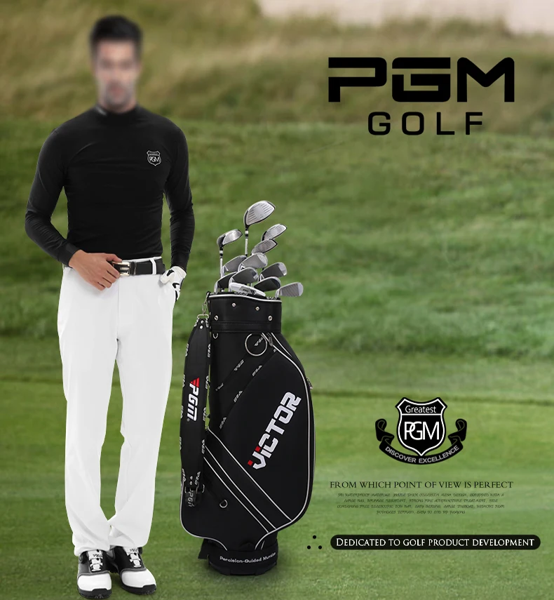 PGM Golf Men Sports Bag Club Standard package Telescopic Bag Travel Multi-function Nylon Ball Bag Large-capacity Waterproof