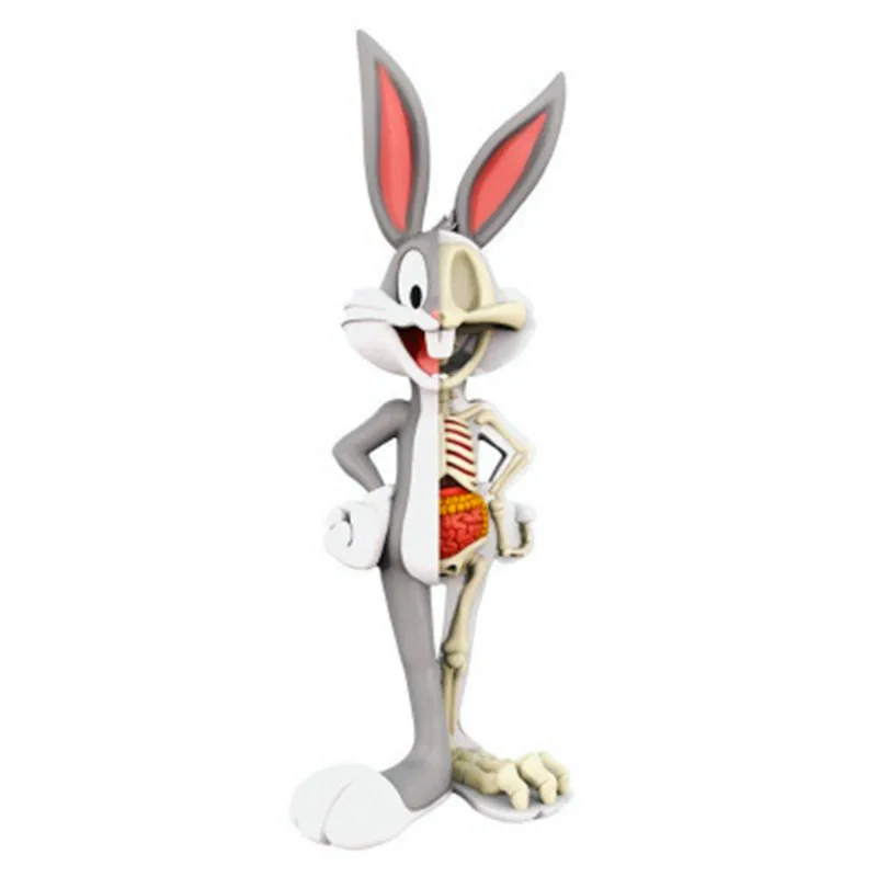 Оригинальное вырезание 4D XXRAY Master Bugs Bunny Mighty Jaxx Jason Freeny пластиковая мультяшная фигурка модель игрушки X1365