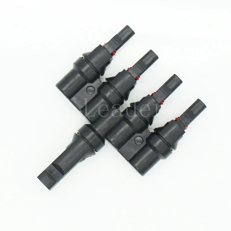 

5 Pairs/Lot IP 67 4 in 1 T Branch Connector With TUV Certification Solar Cable Connector for Photovoltaic System TF0166