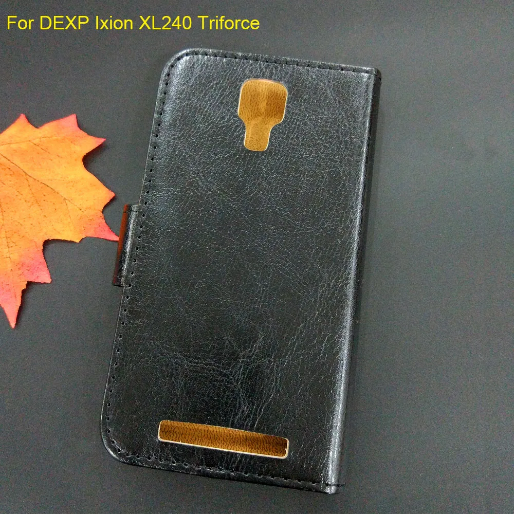 6 цветов прямые поставки с фабрики! Чехол DEXP Ixion XL240 Triforce модный кожаный