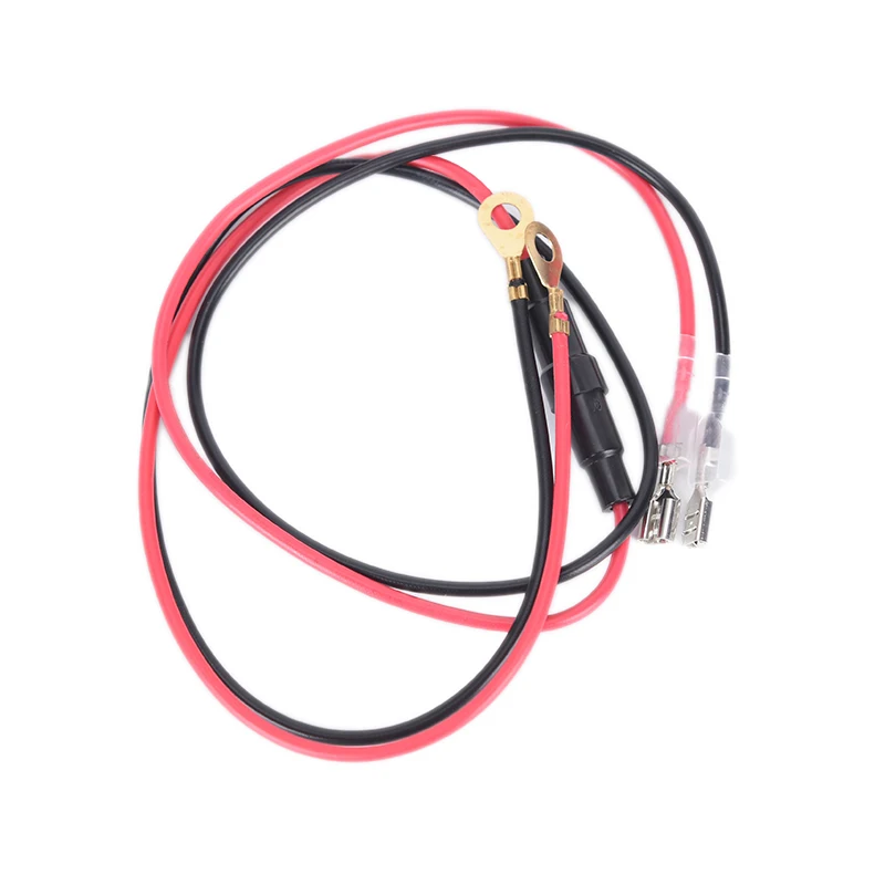 cable 12V 24V 120W розетка с предохранителем и провод прикуривателя Водонепроницаемый Мощность мотоцикла лодка машинная Зажигалка для сигарет - Название цвета: cable