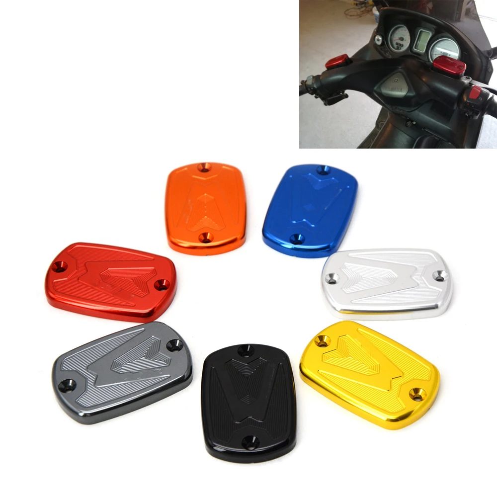 Мото Крышка Резервуара переднего тормоза крышки цилиндр с ЧПУ для Yamaha T max Tmax 530