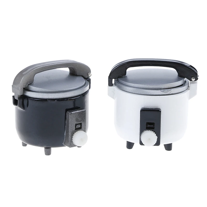 1 шт. Новинка миниатюрная белая черная рисоварка кухонные аксессуары украшение