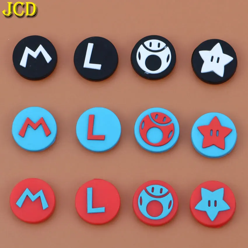 JCD 2 шт. Силиконовый Аналоговый джойстик колпачки для переключателя PokeBall Plus