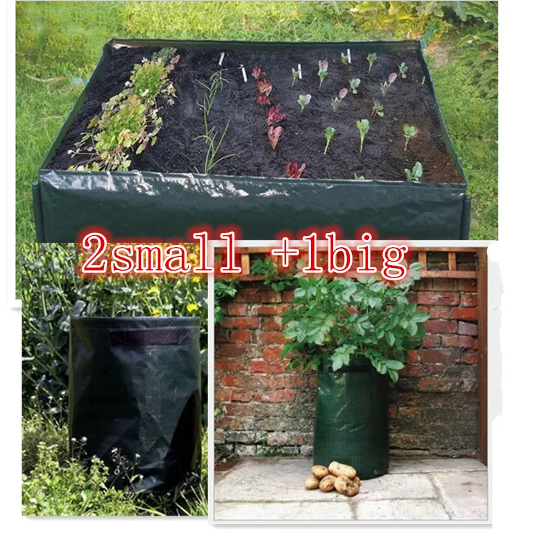 3 шт. пакеты для выращивания картофеля и овощей|garden pots|garden suppliesgrow bag gardening |