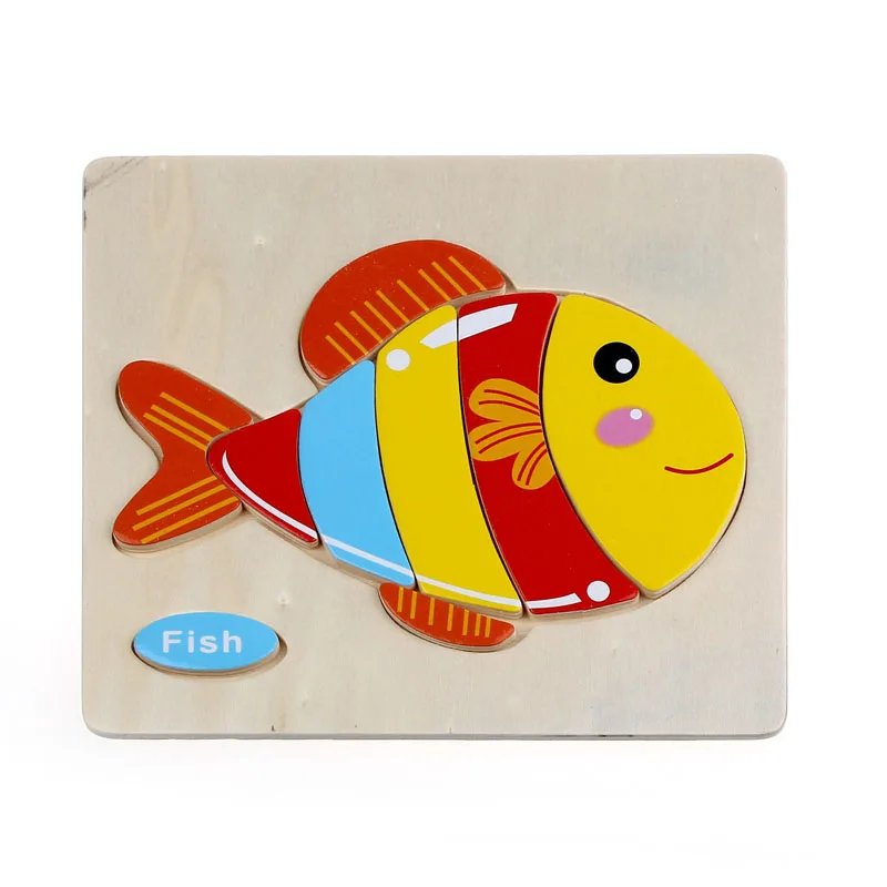 Hiinst Пазлы игрушки возраст range1-2 лет Развивающие деревянные пазлы для детей