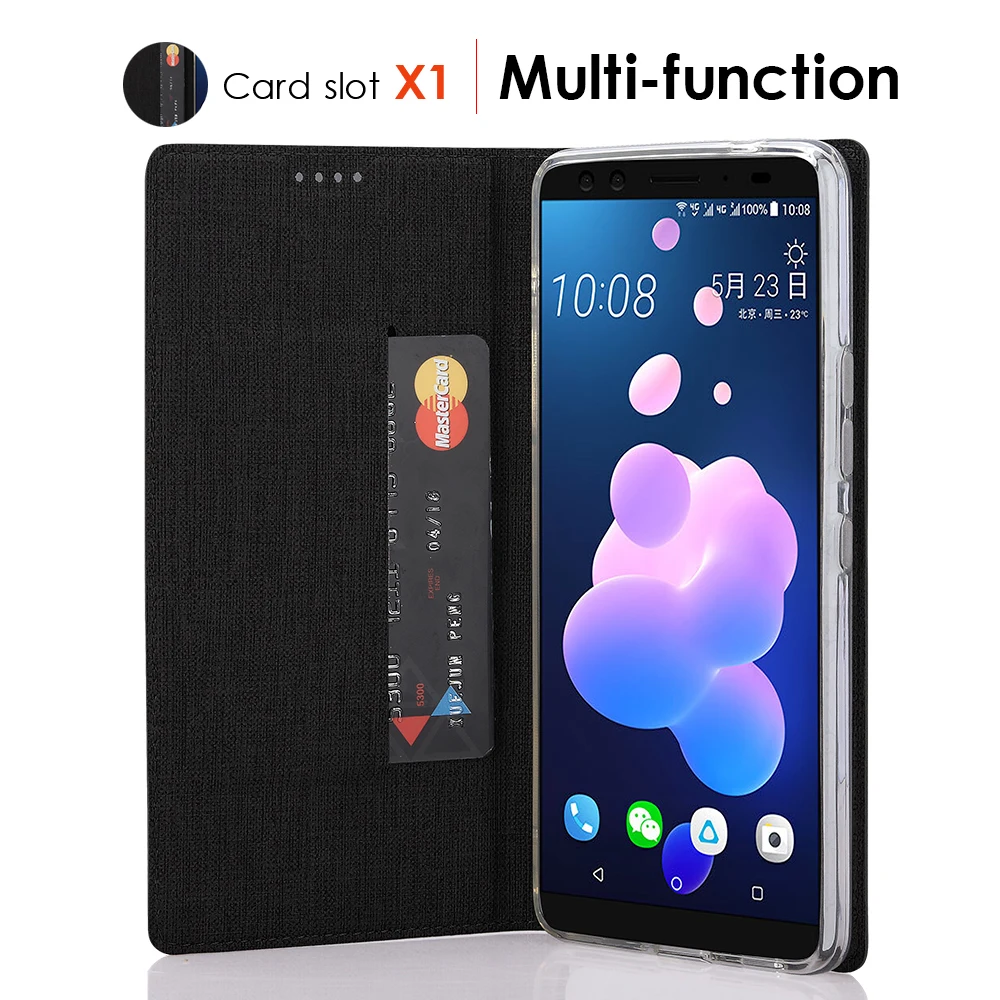 Для htc U12 U11 Plus Life защитный чехол для телефона мягкий флип кожаный полный Чехол u11+ u12+ u12life чехол s Анти-падение бампер