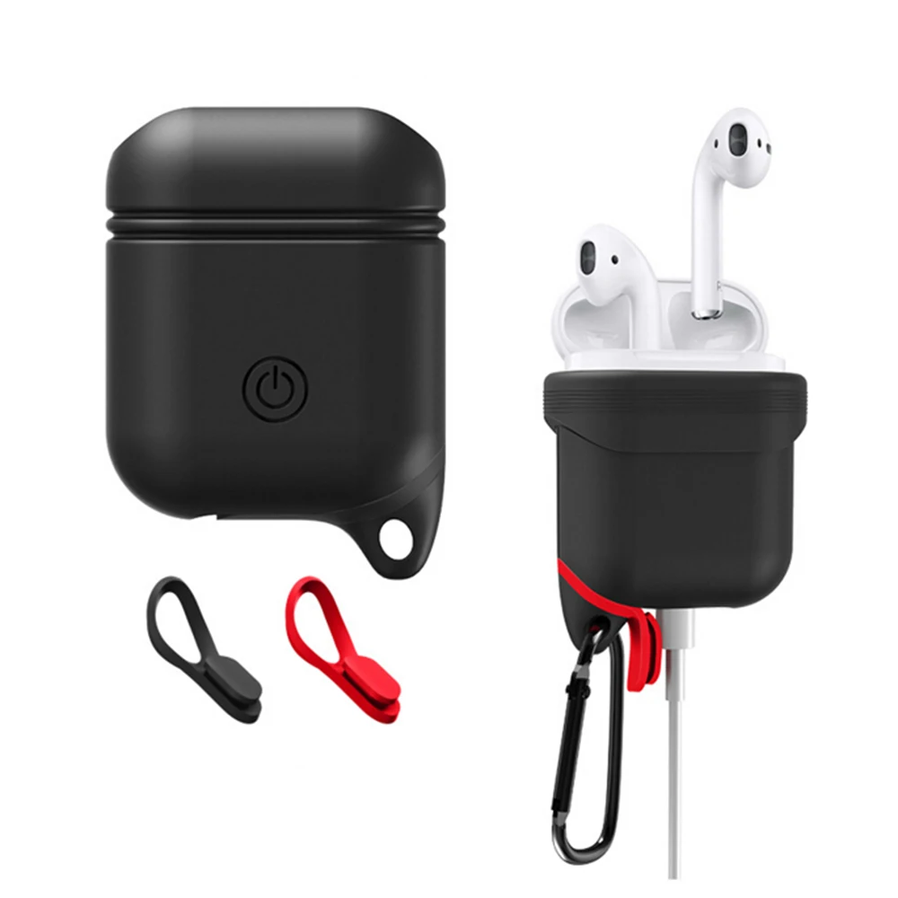 2017 New Arrival Charger Soft Silicone Case For Airpods Ultra Thin Waterproof Protector Cover Apple AirPods Earphone |