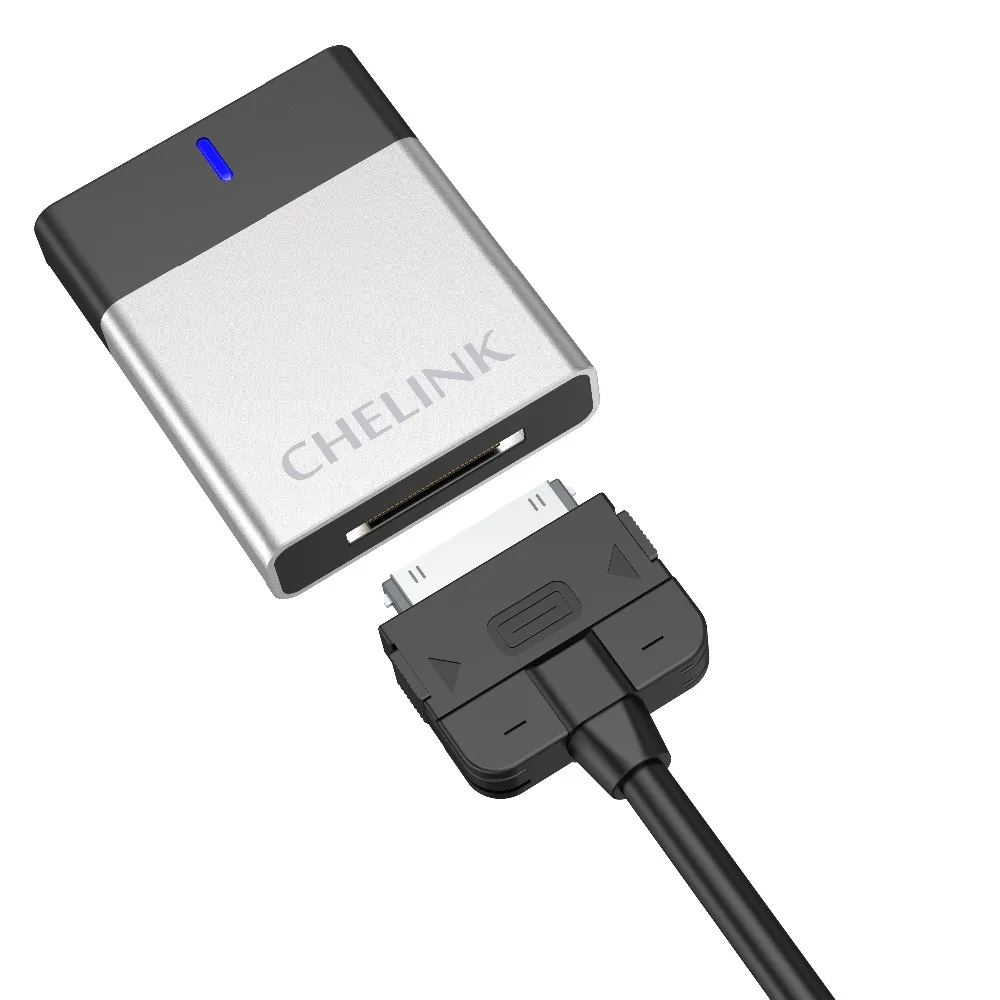 CHELINK 30 pin handsfree aux bluetooth автомобильный комплект AMI/MDI/MMI аудио интерфейс адаптер для Audi Alpine стерео