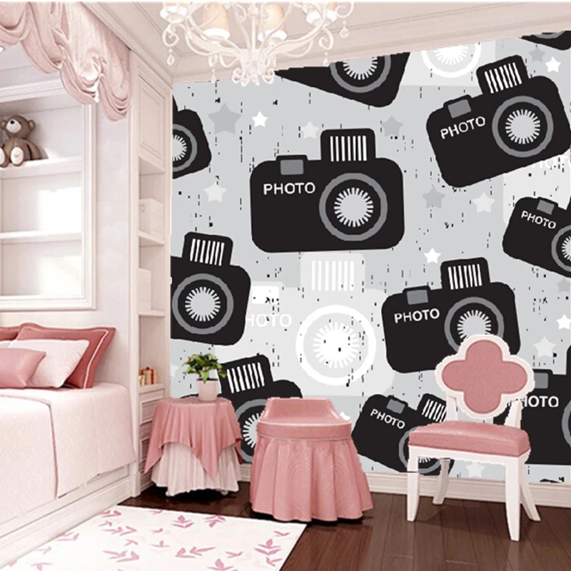 Пользовательские papel де parede infantil. 3 d фотообои для детской комнаты гостиной