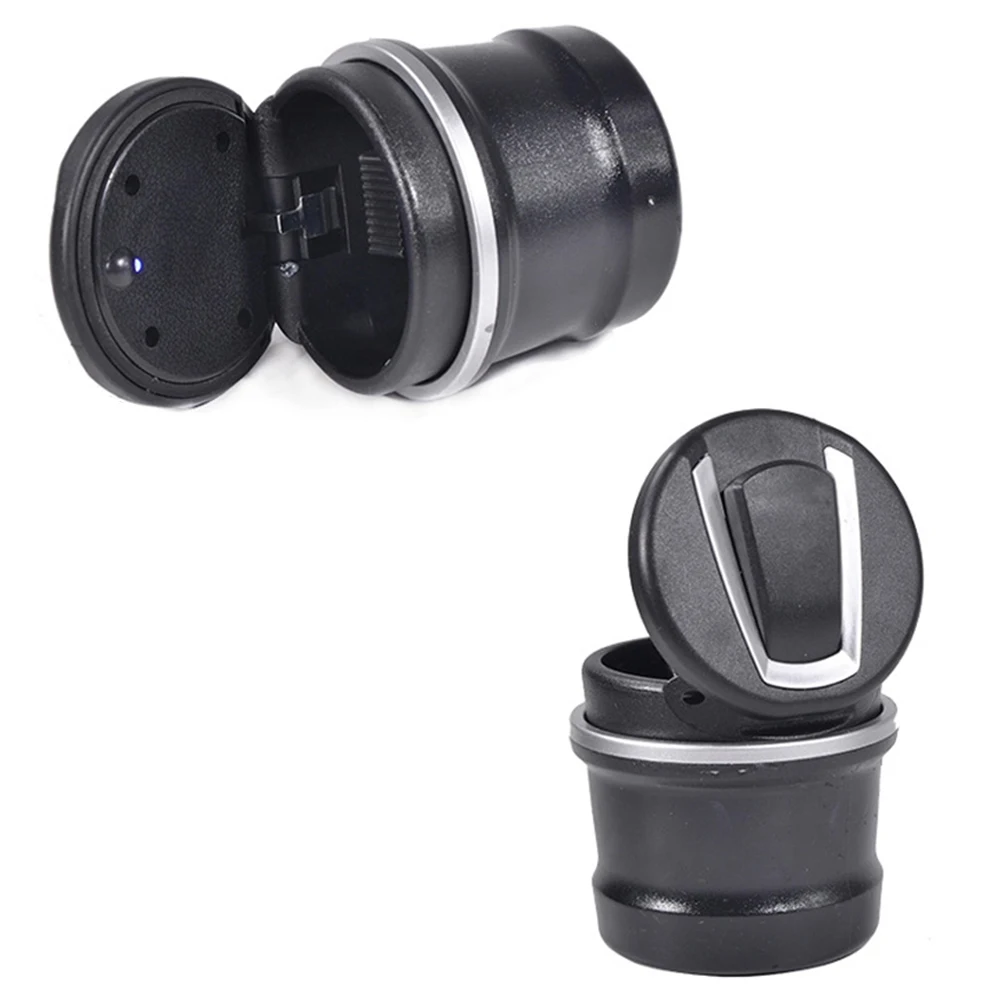 Портативный салона сигареты пепельница коробка для хранения синий светодиод BMW X1