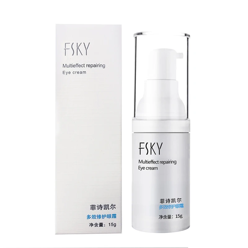 

FSKY Multi-effect Eye Repair Cream Desalination Black Eye Circle Eye Bag Lighting Lift Moisturizing and Compact 15g