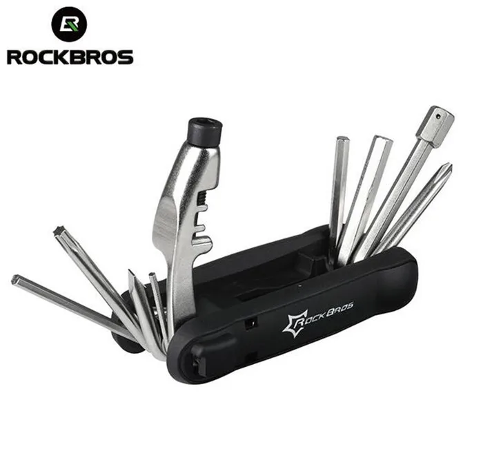 Набор инструментов для ремонта велосипедов ROCKBROS 12 в 1 многофункциональный
