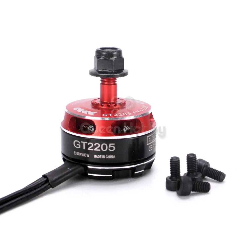 Одножильный провод GT2205 2205 2300KV с бесщеточным Мотором 3-4S для ZMR250 Robocat 270 VX210 FPV