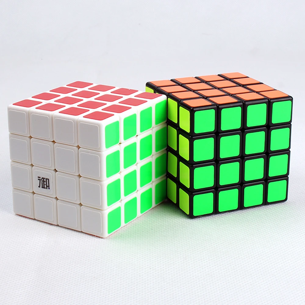 4 Four Layers 4x4x4 Professional Puzzle Magic Cube 4*4 Speed Juque Antistress 6.5CM YuMo KungFu Stickers Cubes | Игрушки и хобби