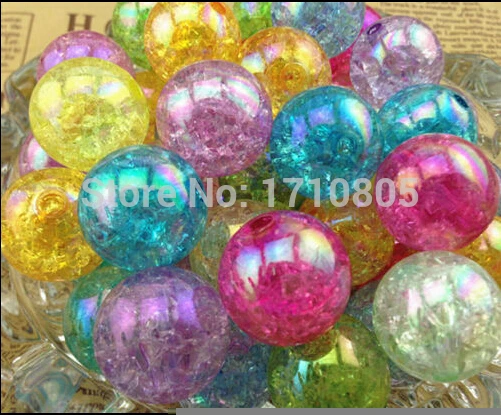 Горячая 20 мм AB массивные бусины ювелирные изделия кулон жевательная резинка