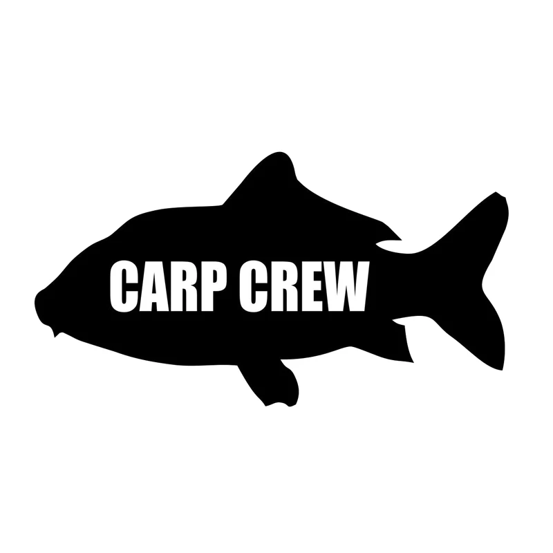 

30cm Carp Crew Fish Car Styling Stickers Decals Vinyl 6Zf-069