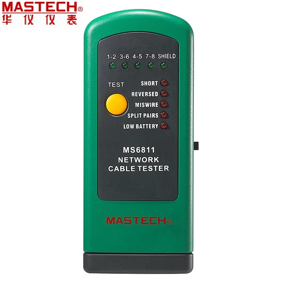 Mastech MS6811 ручной сетевой кабель тестер линия трекер UTP и STP проводка тест