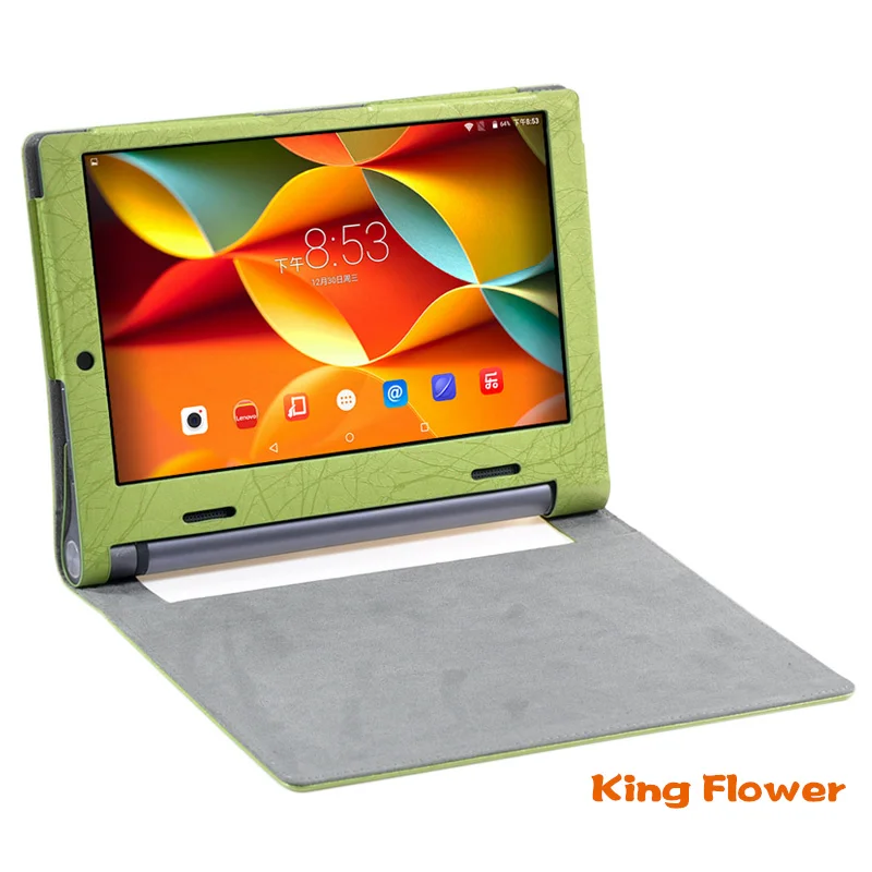 Новейший чехол в цветочек для Lenovo YOGA Tab3 x50 x50m x50l x50f из искусственной кожи 3 подарка