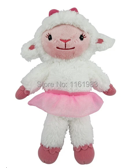Doc McStuffins бобы Lambie плюшевые игрушки 25 см|plush otter|toy spanishplush toy hippo |