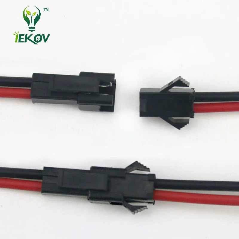 50 парт/лот SM терминал штекер и гнездо разъем провод 10 см|plug connector|sm plugwire plug connectors |