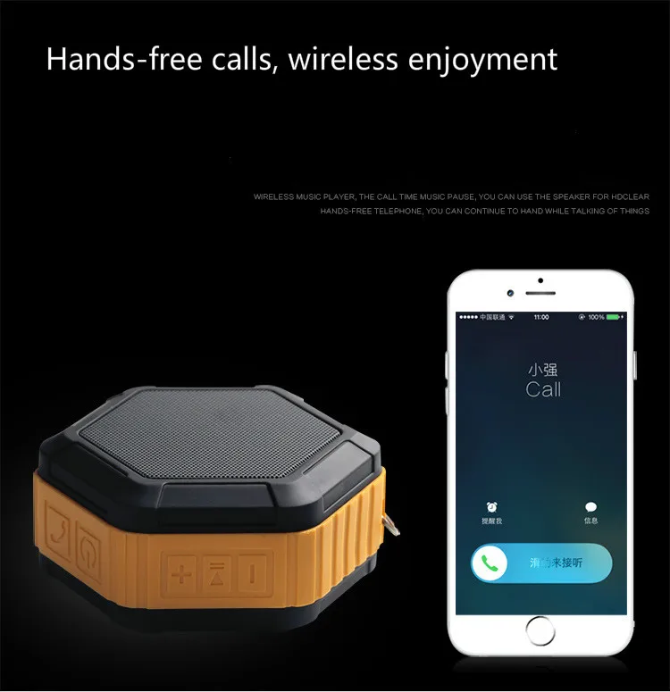Ssdfly популярный водонепроницаемый Bluetooth динамик для скалолазания на открытом воздухе Водонепроницаемый Bluetooth динамик IPX7 водонепроницаемый Bluetooth звук