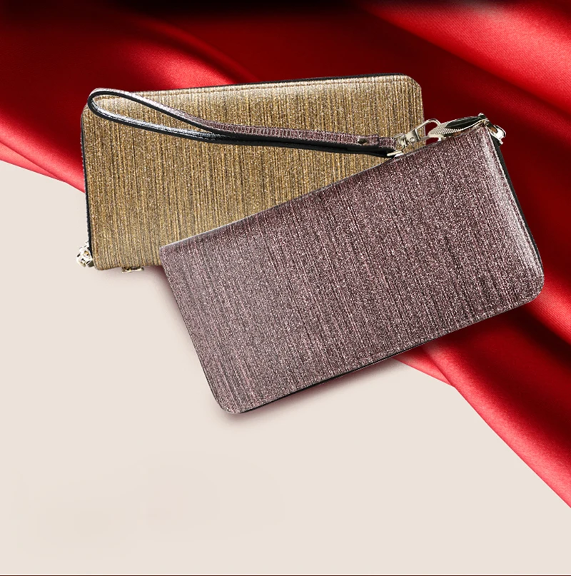 Женский Длинный кошелек из натуральной кожи с отделением для карт|day clutches|clutches