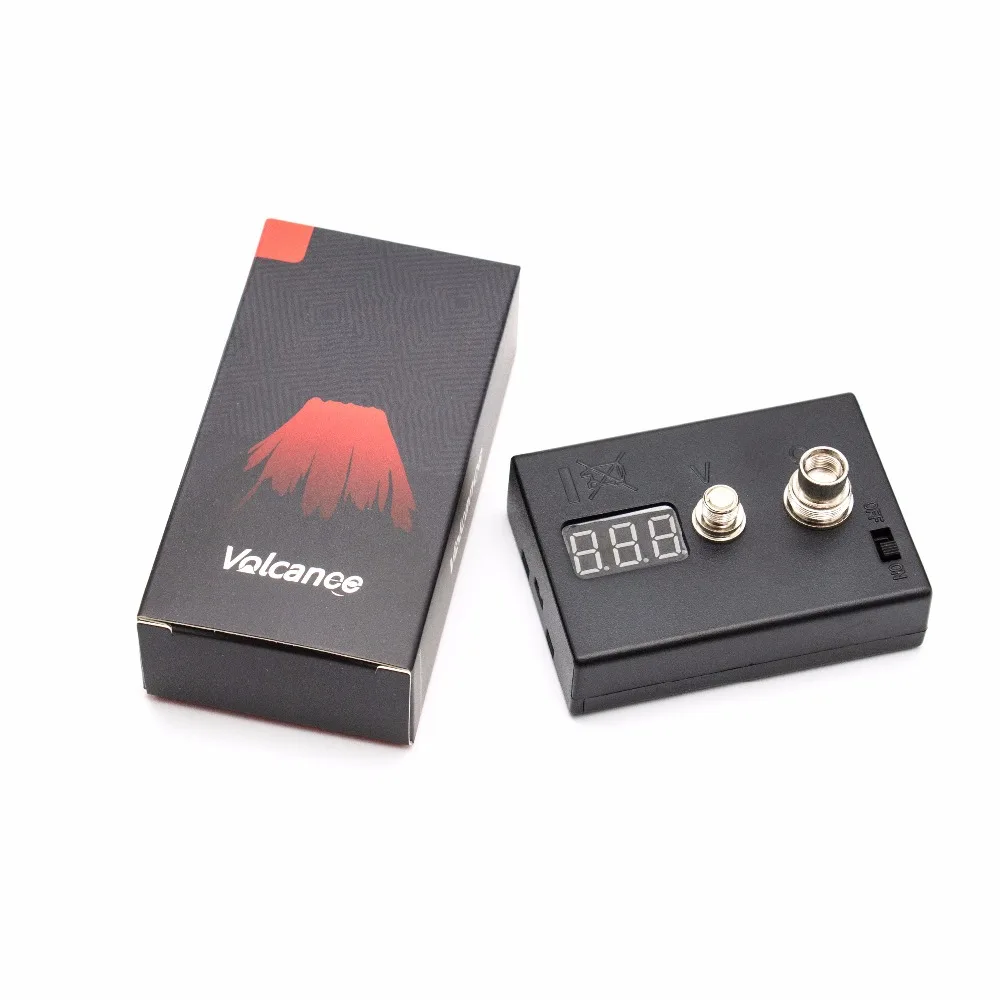 

Volcanee LED Resistance Tester Ohm Meter Volt Meter OHM Reader DIY Tool 510 RDA vaporizer atomizer E Cigarettes Tester Tool