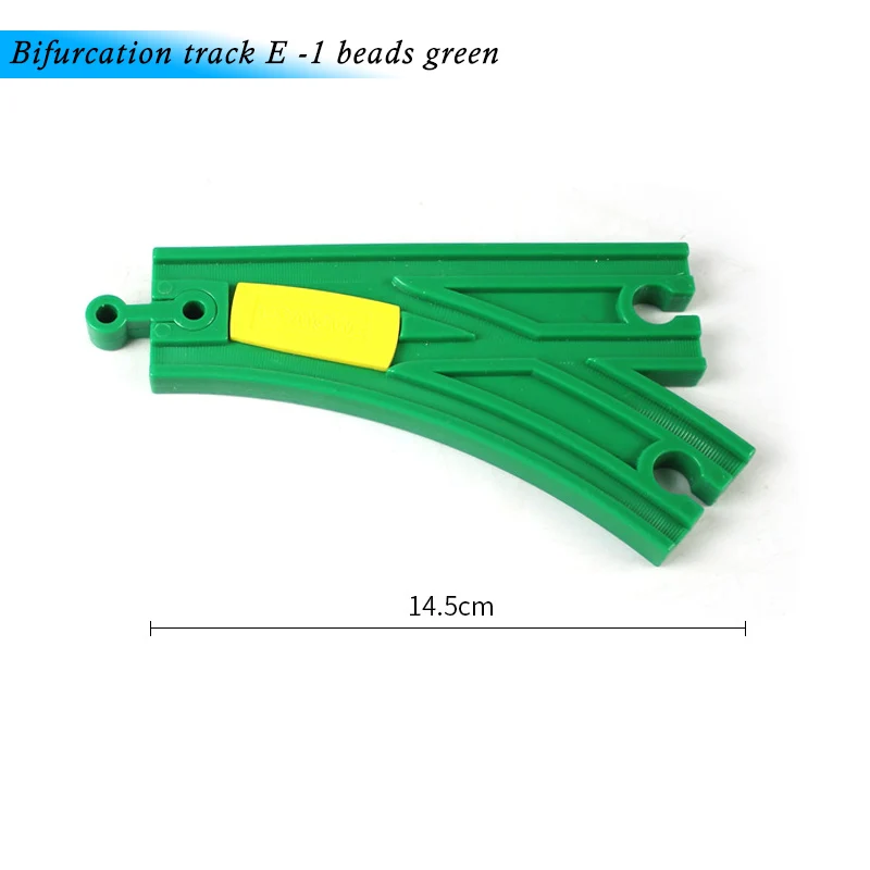 E -1 beads green Различные деревянные компоненты для поезда, набор для поезда из бука, детские игрушки для поезда, подарки, аксессуары, совместимы с Thoma Friends - Цвет: E -1 beads green