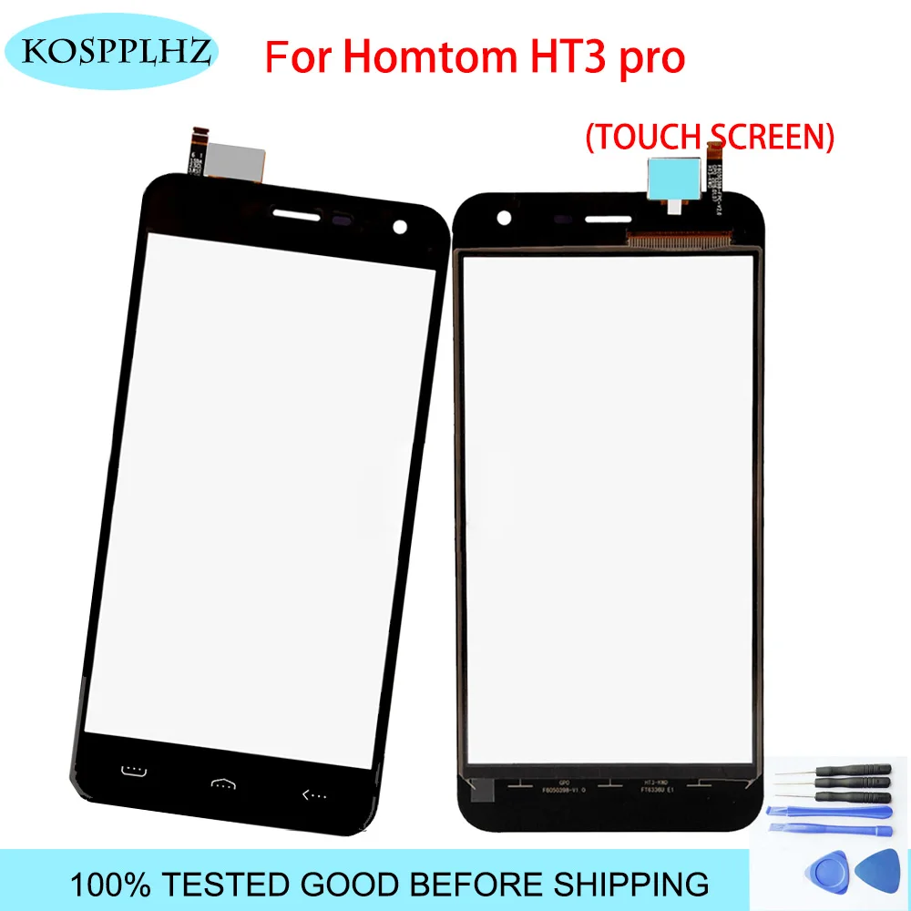 For Homtom HT3 Original TP Touch Panel Perfect Repair Parts +Tools 100% tested Screen 5.0inch Pro | Мобильные телефоны и