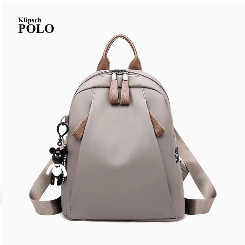 Нейлоновый женский рюкзак высокого качества модные школьные сумки для девочек