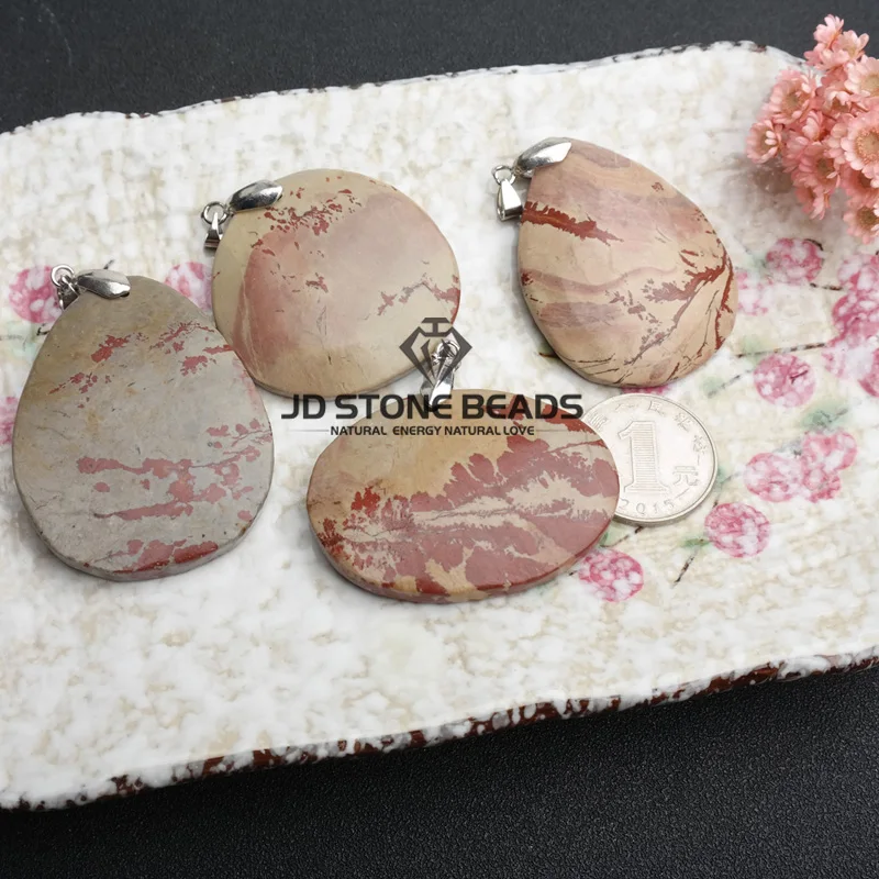 Бесплатная доставка подвеска из натурального камня с растениями Аксессуары для